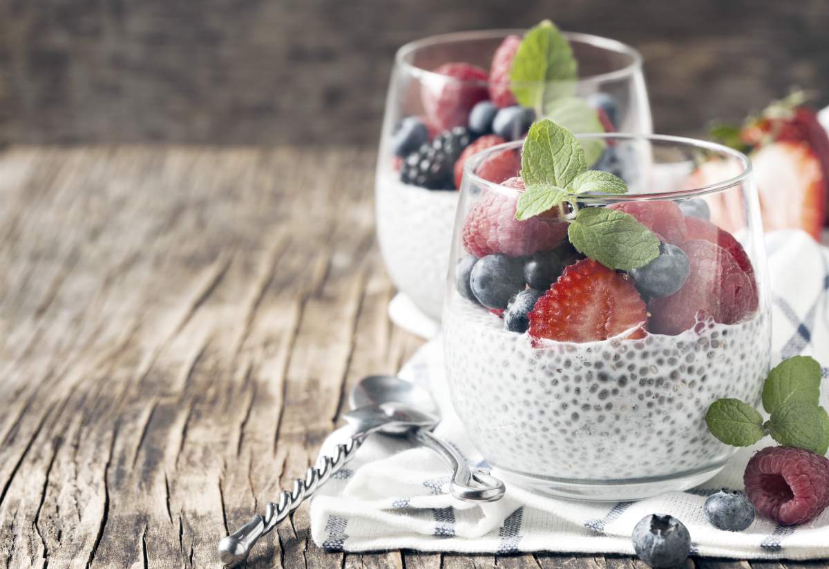 chia seed berries | Great Low Cholesterol Recipes You Can Enjoy At Any Age | low cholesterol diet recipes